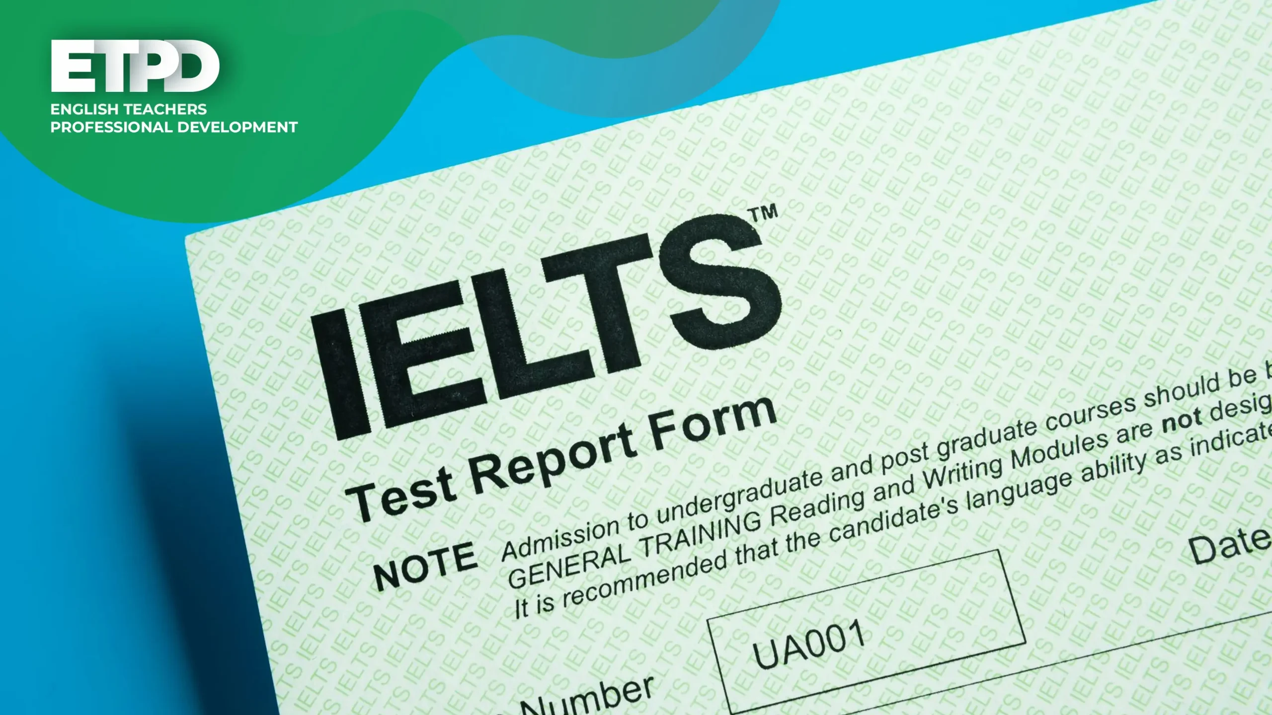 IELTS Result sheet