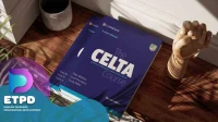 Image of the CELTA course Book, featuring the text "The CELTA Course" prominently displayed
